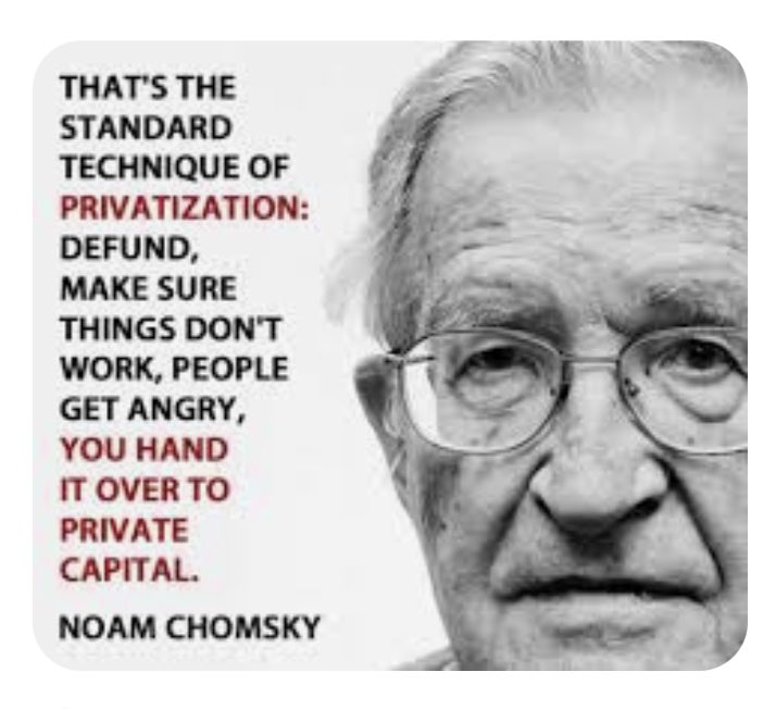 merseyview's tweet photo. @ReviveTheNHS Chomsky nails it - the @Conservatives agenda https://t.co/cToSFOOK09