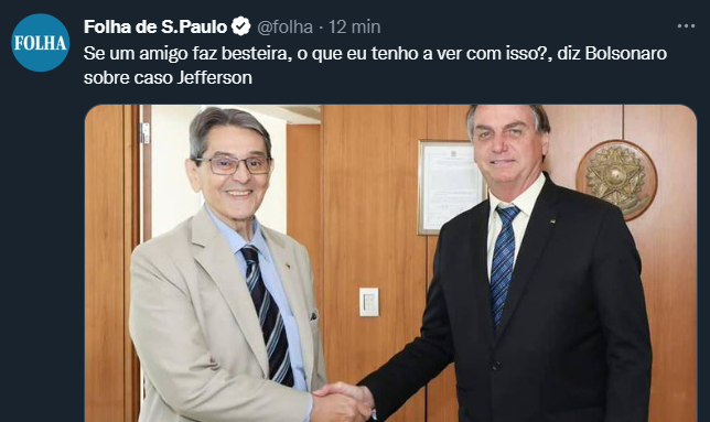 O amigo em questão apenas seguiu a cartilha bolsonarista:
- ódio
- intolerância política
- ameaça, inclusive por meio da violência.

Mas BoIsonaro também segue um ditado de sua cartilha:
- descartar qualquer aliado se necessário, não importa quanto isso custe.