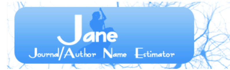 🤓Have you heard of Journal Author Name Estimator (JANE)? If so, what has been your experience with it? jane.biosemantics.org You can search your #research topic to find relevant articles, use your title to search for a journal for publication, etc! #AcademicChatter