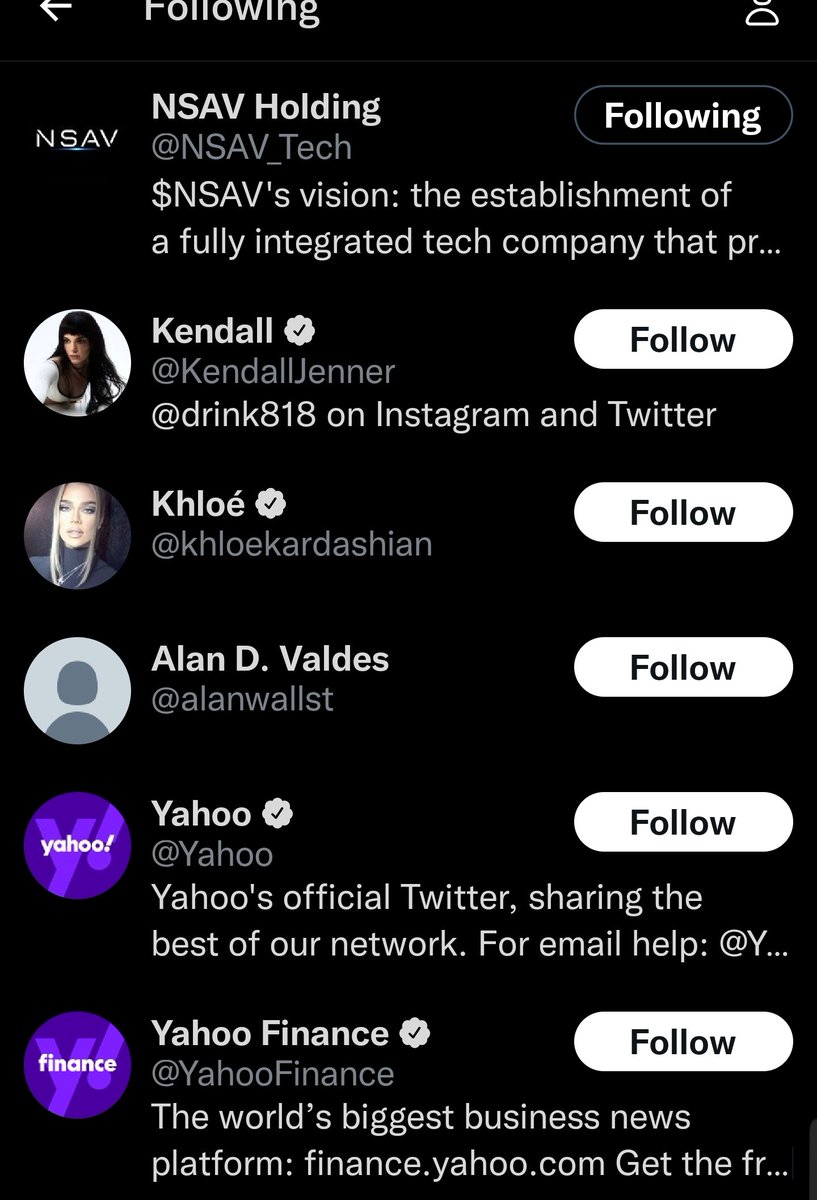 $NSAV The Architect is following. 
<a href="/NSAV_Tech/">NSAV Holding</a>