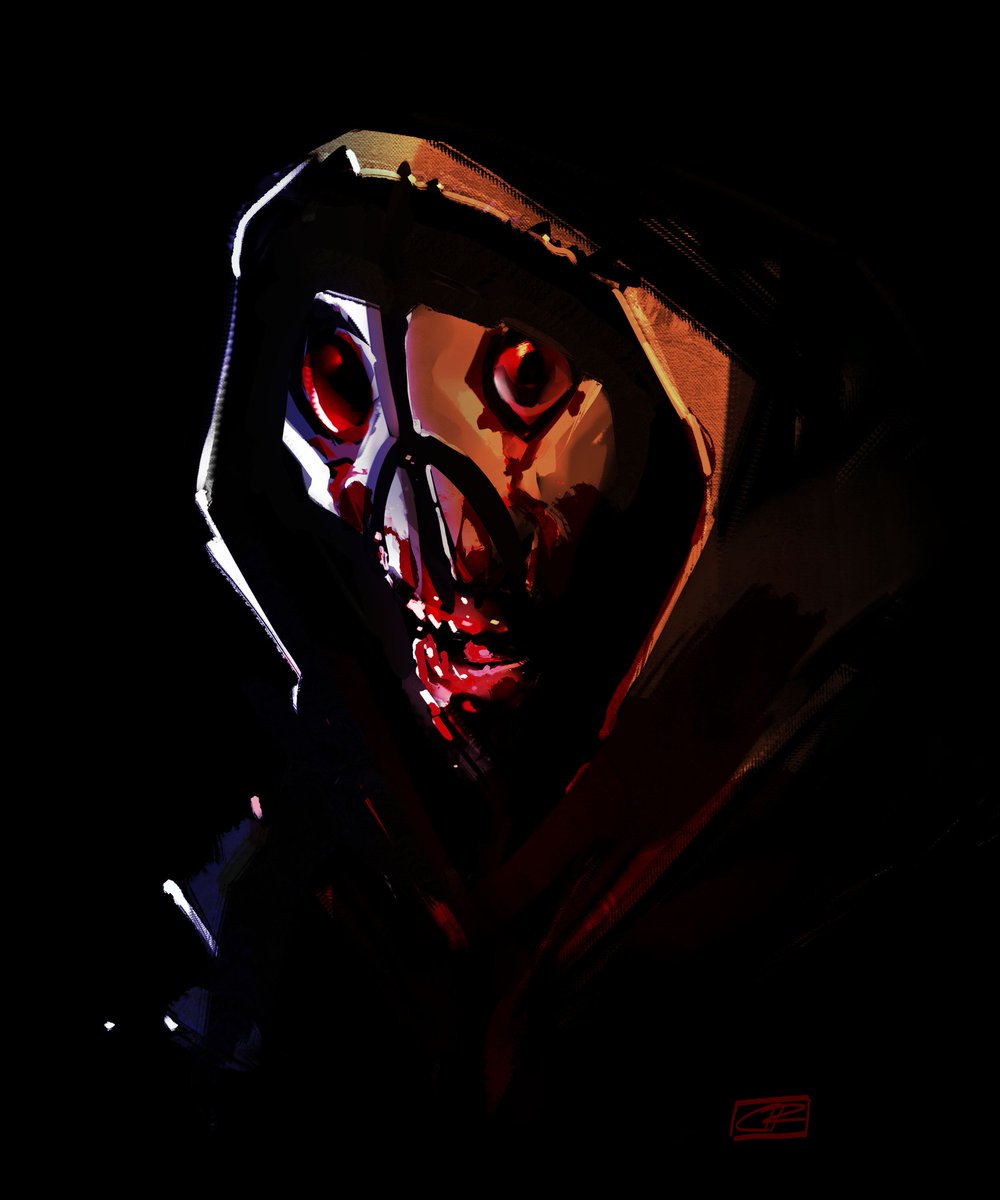 dav_does_art94's tweet photo. Spooky morning sketch, t'was fun https://t.co/VCkE68BdzZ