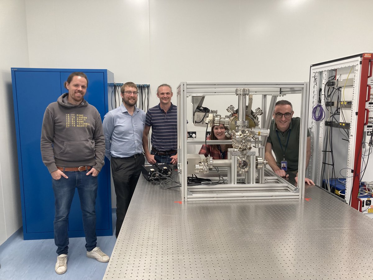 AION atom interferometry detector (@aion_science) on Twitter photo Another smooth vacuum system installation! The last of our current generation of chambers was successfully installed at Rutherford Appleton Labs <a href="/RutherfordApLab/">Rutherford Appleton Laboratory</a> last wee after assembly at <a href="/DaresburyLab/">Daresbury Laboratory</a>.
<a href="/ppd_stfc/">STFC Particle Physics</a> <a href="/ral_space_stfc/">RAL Space</a> Another smooth vacuum system installation! The last of our current generation of chambers was successfully installed at Rutherford Appleton Labs <a href="/RutherfordApLab/">Rutherford Appleton Laboratory</a> last wee after assembly at <a href="/DaresburyLab/">Daresbury Laboratory</a>.
<a href="/ppd_stfc/">STFC Particle Physics</a> <a href="/ral_space_stfc/">RAL Space</a>