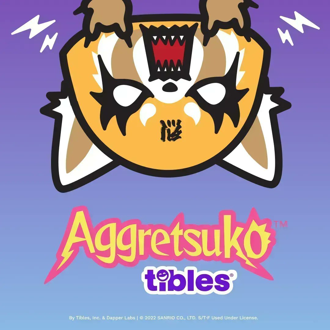 Aggretsuko Tibles tweet media