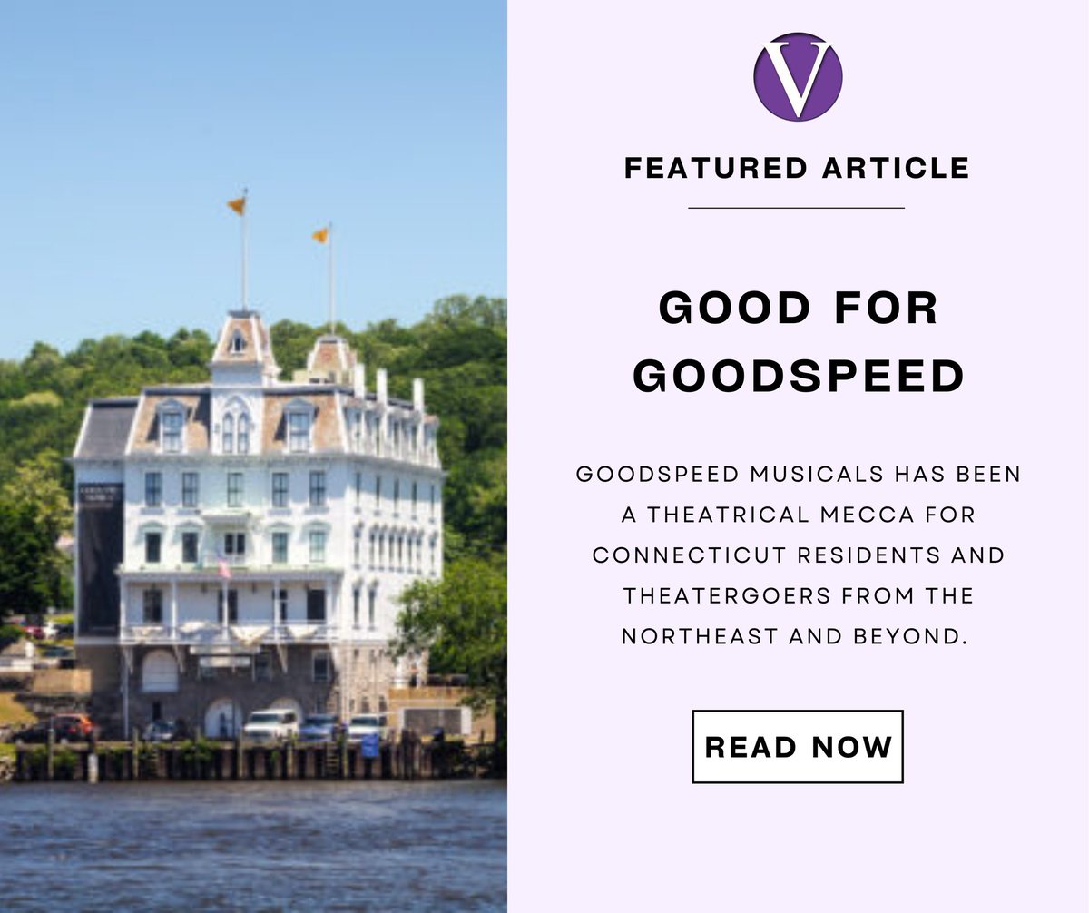 Since it opened its doors in 1963 on the banks of the Connecticut River in East Haddam, Goodspeed Musicals has been a theatrical mecca for Connecticut residents and theatergoers from the Northeast and beyond. ctvoice.com/2022/09/09/goo… #ctlocal #ctvoicemag #ctvoice #ctpride #pride