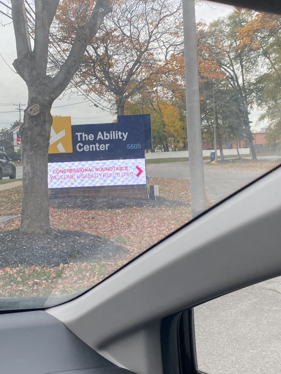 Had an awesome day today with some incredible disability advocates! Thanks <a href="/abilitycntr/">The Ability Center</a> for hosting and <a href="/ForSobecki/">Former Ohio Rep Lisa Sobecki</a> <a href="/phh4Toledo/">Paula Hicks-Hudson</a> for joining us!