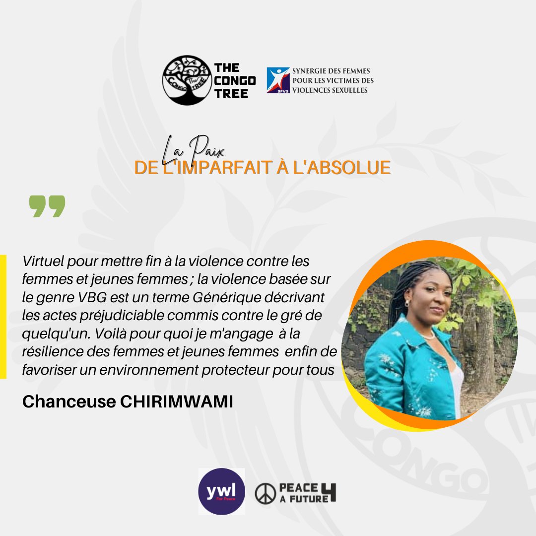 ChanceuseC's tweet photo. #Goma chanceuse chirimwami est pour la promotion de la femme.
@AssociationNdfd
#TuzungumuzeNdfd https://t.co/fkmaDdHlyo