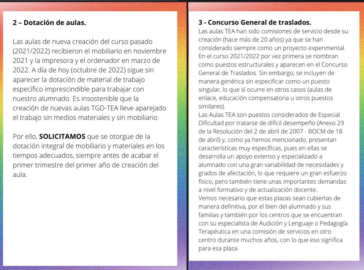 atheneaAL's tweet photo. @CCOOEducaMa @ugtedupublicam1 @ANPEmadrid https://t.co/zCF3zW0dZY