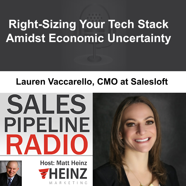 kevinmarkl's tweet photo. Sales Pipeline Radio, Episode 328: Q &amp; A with Lauren Vaccarello https://t.co/cNQB17I3jB https://t.co/Km1HpjVwBv