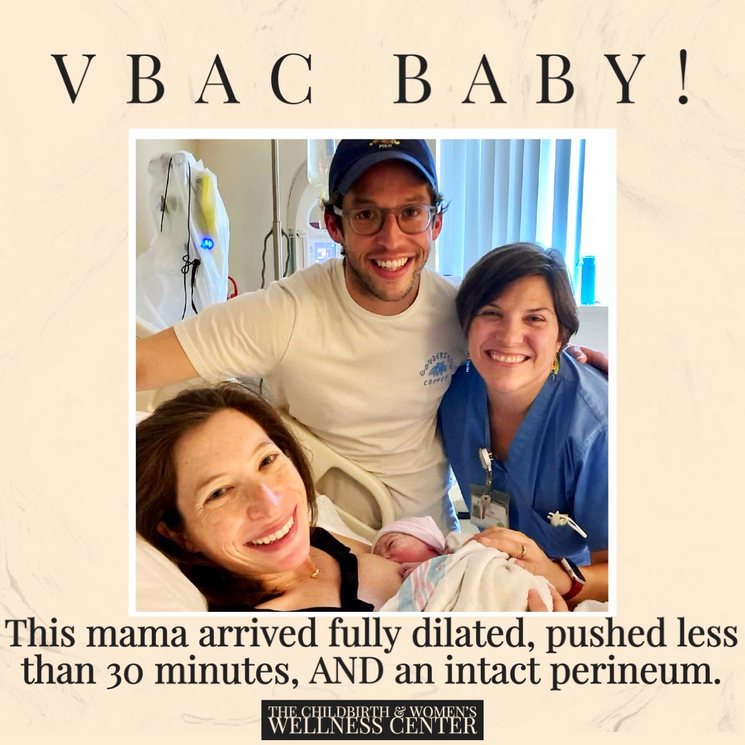 ChildbirthCtr's tweet image. This mama absolutely ROCKED her VBAC Birth! ALL natural beautiful birth filled with so much love and support! Her husband, sister, doula, and midwife were all there supporting her all the way! 🙌🤗
You DID IT!!! ❤️ #vbacwithoutfear #vbacsuccess #midwife #midwifery #VBAC #vbacbaby