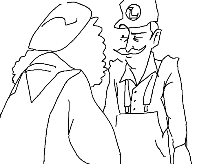 are you nuts luigi????? you coulda hurt somebody!!!!!! whats wrong whit chu!!!!!!!! 