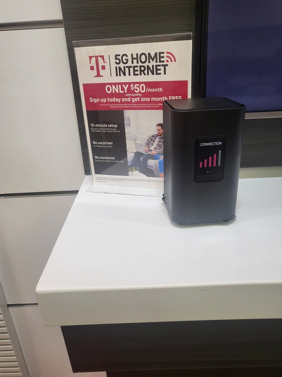 New in Terrible <a href="/TMobile/">T-Mobile</a> online terrible customer service. In the store at the arranged drop off per the chat below &amp; Tmobile refuses to unblock so the store can take the return. Attempt to charge me $700 for Gateway that never worked. Should have sent me the new Blackbox below.