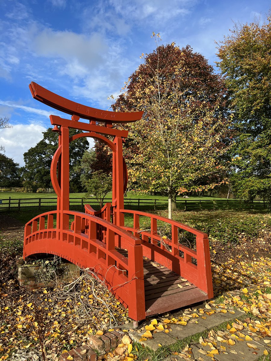 The Moon Bridge @NTGreysCourt, South Oxfordshire. <a href="/southeastNT/">National Trust South East</a> @ChilternsAONB @VisitChilterns <a href="/SOxonTourism/">Southern Oxfordshire</a>