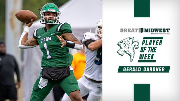 LakeErieFB's tweet photo. Great Job by @Gerald_Gardner1!

344 Passing Yards 
3 Touchdowns https://t.co/tkgTMuEa5i