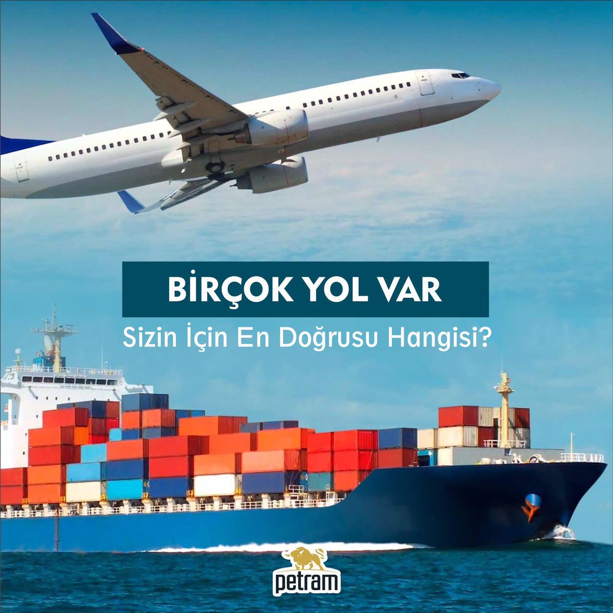 petramlojistik's tweet photo. Bir çok yol var!
Sizin için en doğrusu hangisi?
#Petram #konteyner #navlun #depolama #antrepo #taşımacılık #nakliye #lojistik #export #import #FCL #LLC #karayolu #iskenderun #Mersin #Gaziantep #kargo #liman #port https://t.co/7bKlr2eu35