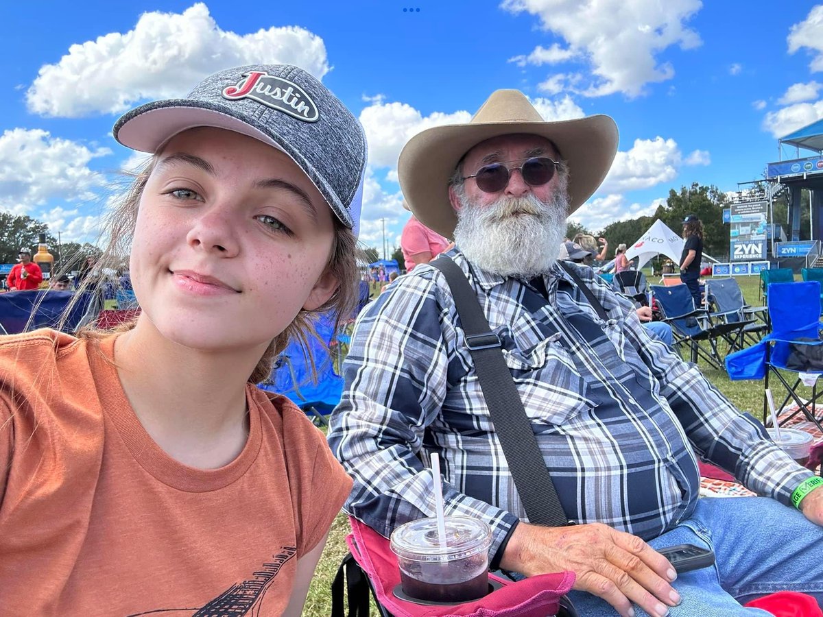 ClaytonConway65's tweet photo. My youngest granddaughter and me at Country Thunder Music Festival. https://t.co/RejlllrLXu