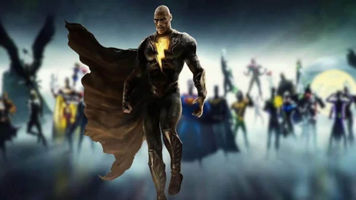 comicbooknation's tweet photo. Oh, @TheRock has B I G G E R things planned for #BlackAdam's #DCUE role than just a fight with #Superman: https://t.co/d5V5JwVQzw https://t.co/A1zhjBKZyy