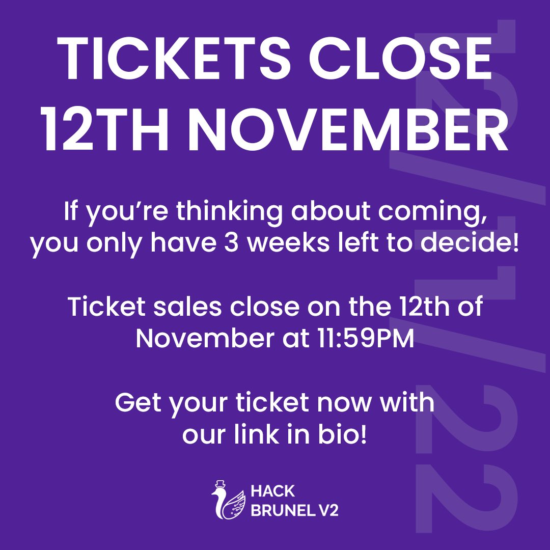 HackBrunel tweet media