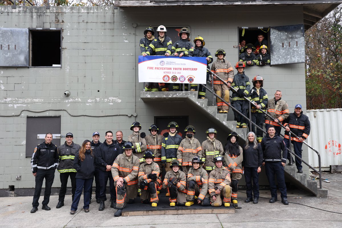 That’s a wrap! Thanks to our partners for making our Fire Prevention Youth Bootcamp so special.
North Vancouver School District. West Vancouver Schools. <a href="/DNVFRS/">DNV Fire Rescue Services</a> West Vancouver Fire Department. Associated Fire Safety Group. 
#fireprevention #firefighter