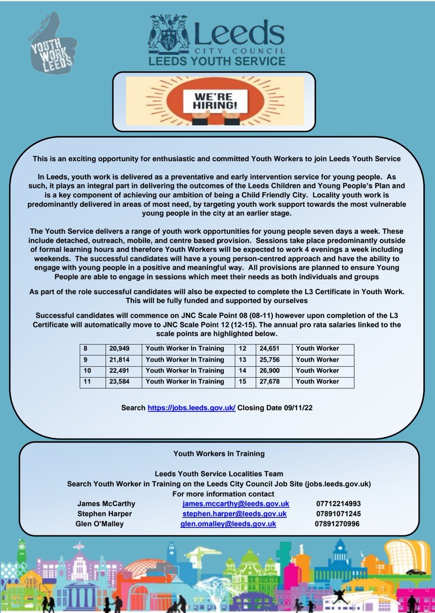Leeds Youth Service SSE tweet media