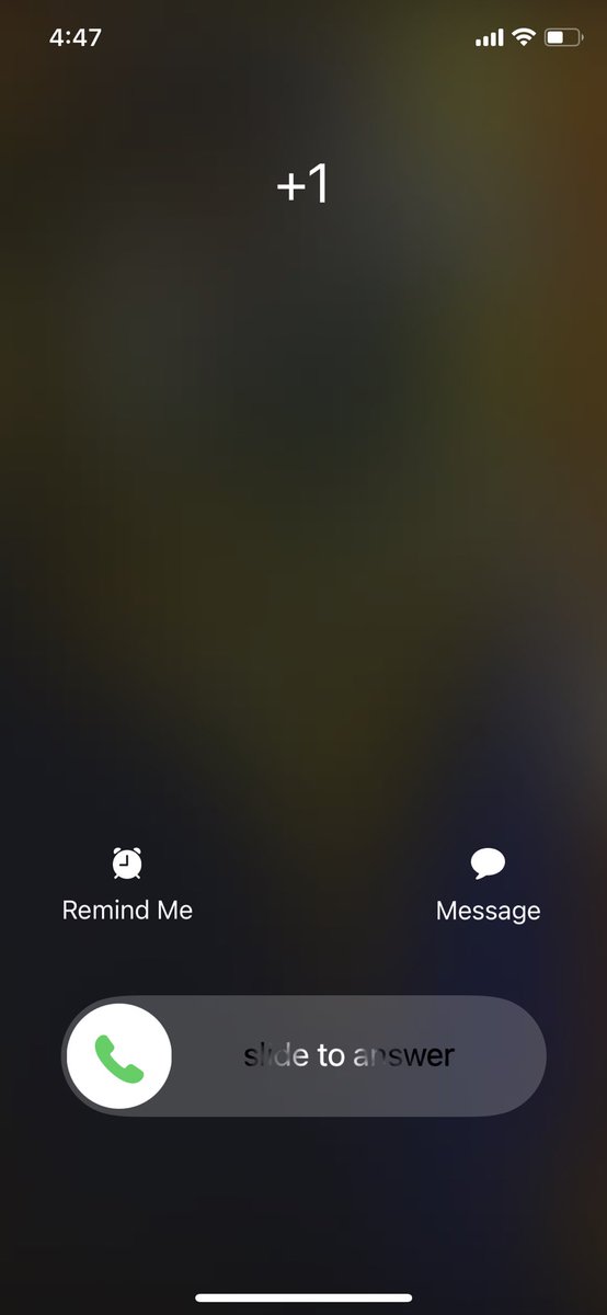 Should I have picked up?