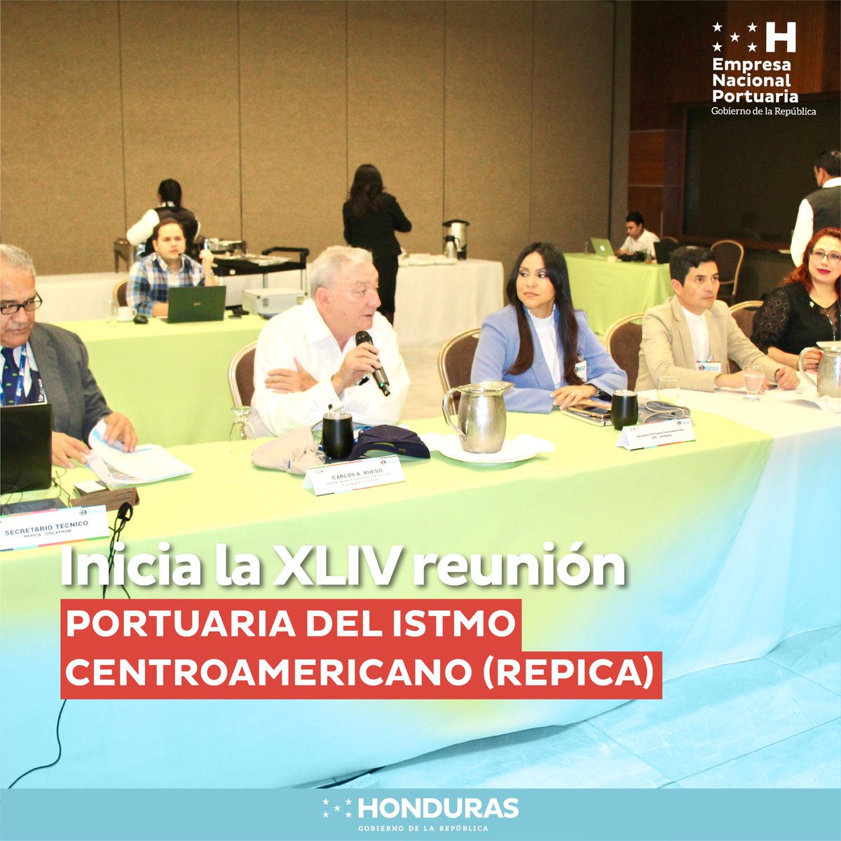 enp_hn's tweet photo. Inicia la XLIV Reunión Portuaria del Istmo Centroamericano @REPICA_COCATRAM organizada por @cocatram y @enp_hn como anfitrión, bienvenidos a todos 🇭🇳🚢⚓️
#44REPICA https://t.co/joMcMnK111