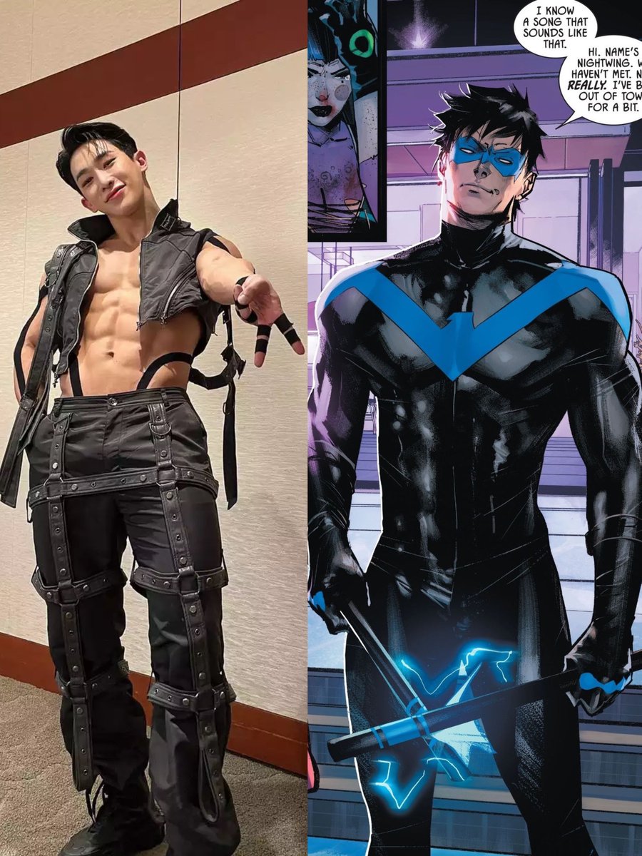 Worldwide_Wonho's tweet photo. WONHO confirmed he's currently looking for a Nightwing costume for Halloween

“Nightwing cosplay! My fans recommended that for Halloween, I dress up as Nightwing from DC Comics, so I’m actually searching for a costume.”

🔗 https://t.co/ipyAp7ixlJ

#WONHO #원호 @official__wonho https://t.co/AJgyUFFyFN