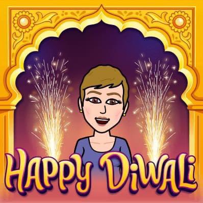 Happy Diwali from my class to yours! #Diwali