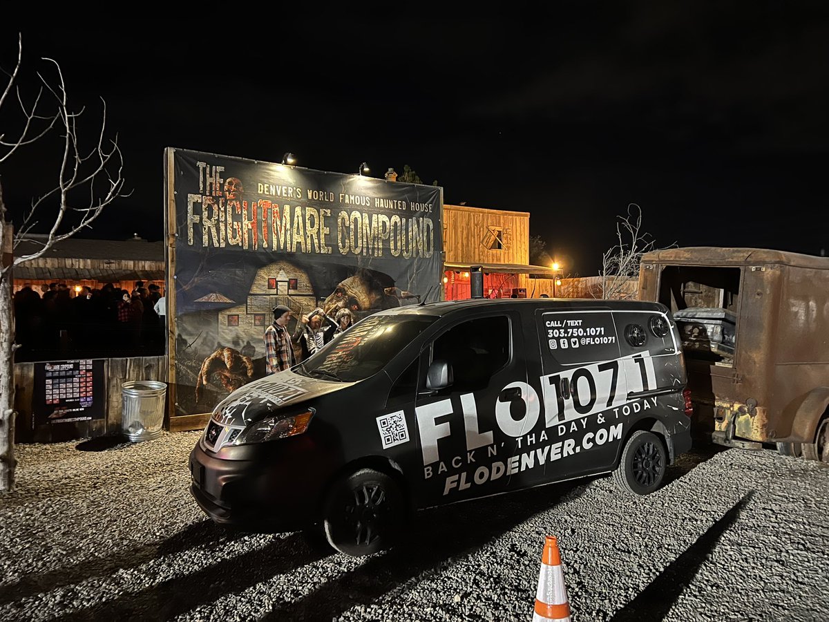 itsmeTONYV's tweet photo. I got you w/ a pair of tix to The Frightmare Compound. You will also be qualified for the grand prize! Listen for Cyclone by Baby Bash in the 4pm hour. When you hear it, be caller 10 at 303-750-1071 #SongOfTheHour #FLO1071 #TonyV #TheFrightmareCompound @FrightmareHH https://t.co/6zxlv8Hni2