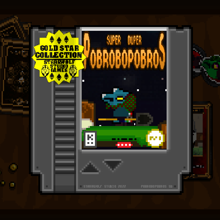 Are you a gold star player?
- Playable NFT game!
- Pixelart!
- Thousands of characters!
- Cake!
- Minting for 0.02 eth @ pobros.netlify.app