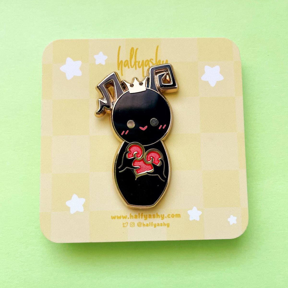 halfyashy's tweet photo. The shop update is live! I’m so excited with how these all turned out. Happy Halloween! #kingdomhearts #nightmarebeforechristmas #pins #keyblade #kirby #fanart https://t.co/xDyDP8myi5