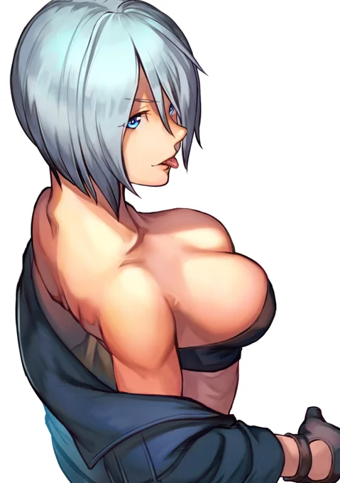 アンヘル-ÁNGEL-Thanks for request#格ゲーキャラ描こうぜ 