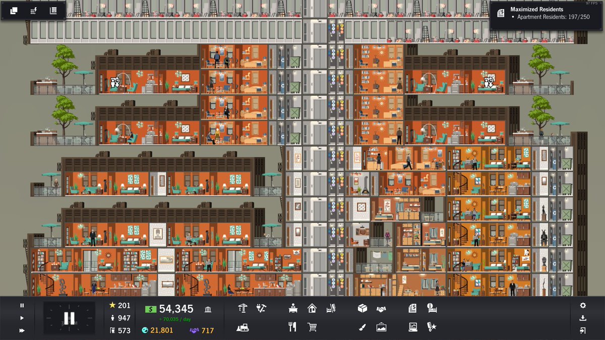 WastedDeadSoul's tweet photo. More apartments. Ignore the complete lack of structural integrity
#gaming #videogames #pcgaming #projecthighrise #simtower https://t.co/SQwKjJw9Re
