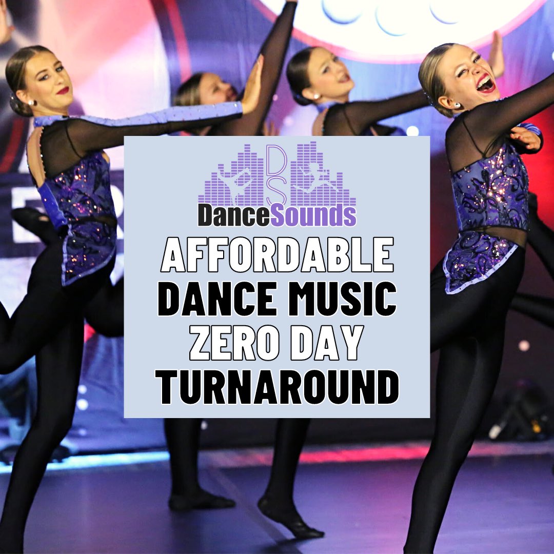 DanceSounds uses technology to provide music options that include everything you love about custom music but for a fraction of the price - and they’re available for instant download, so you never have to wait for dance music again. Visit DanceSounds.com to learn more!
