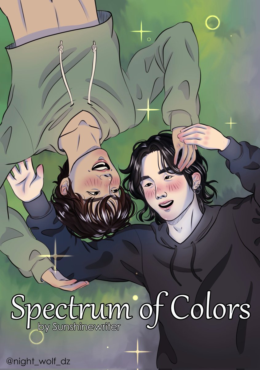 Sunshine_write1's tweet photo. Spectrum of Colors. SOPE AU
New Sope au. Read it on Wattpad!! Link is in my profile!! 
Thanks to the awesome artist @night_wolf_dz to whom I commissioned this cover! It ended up better than I could ever expected or imagined it!! Follow her and give her love!! 🌞✨💜 https://t.co/NG3ZleNHgv