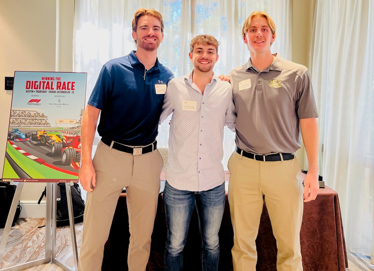 SouthwesternU's tweet photo. Southwestern students are #innovators!

As the only students invited to the Brand Innovators Marketing Innovation Summit, eight SU business seniors were able to hear from speakers representing AT&amp;T, Dallas Mavericks, National Football League (NFL), Samsung, and many more. https://t.co/ytFN7BuCSV
