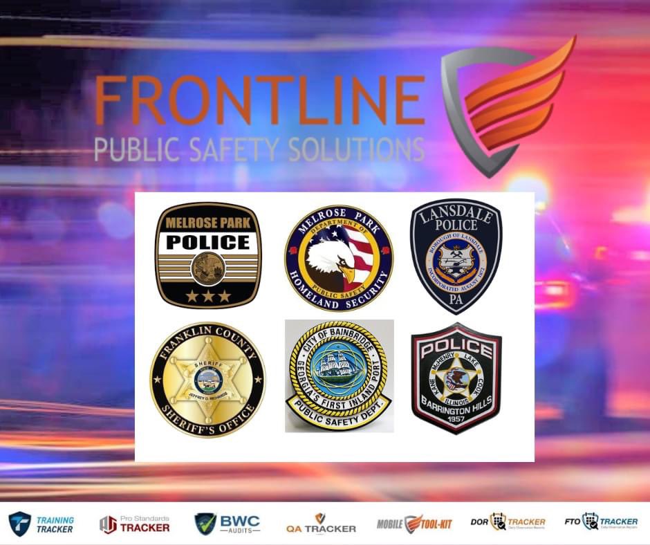 Nothing but the best, when it comes to improving public safety. <a href="/FrontlinePSS/">Frontline Public Safety Solutions</a>