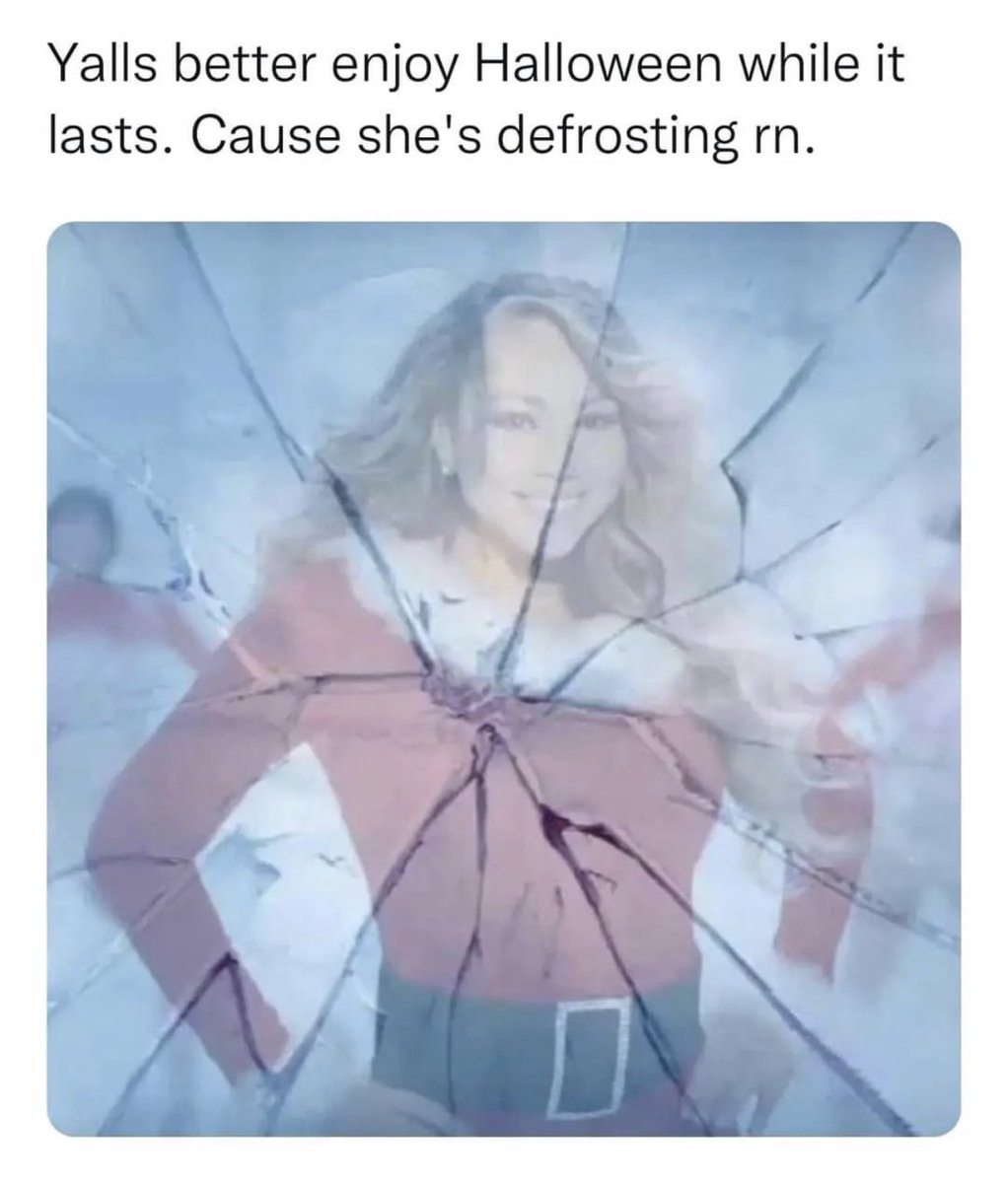 I can hear her down the shopping aisles already #xmas #christmas #mariahcarey #alliwantforchristmas