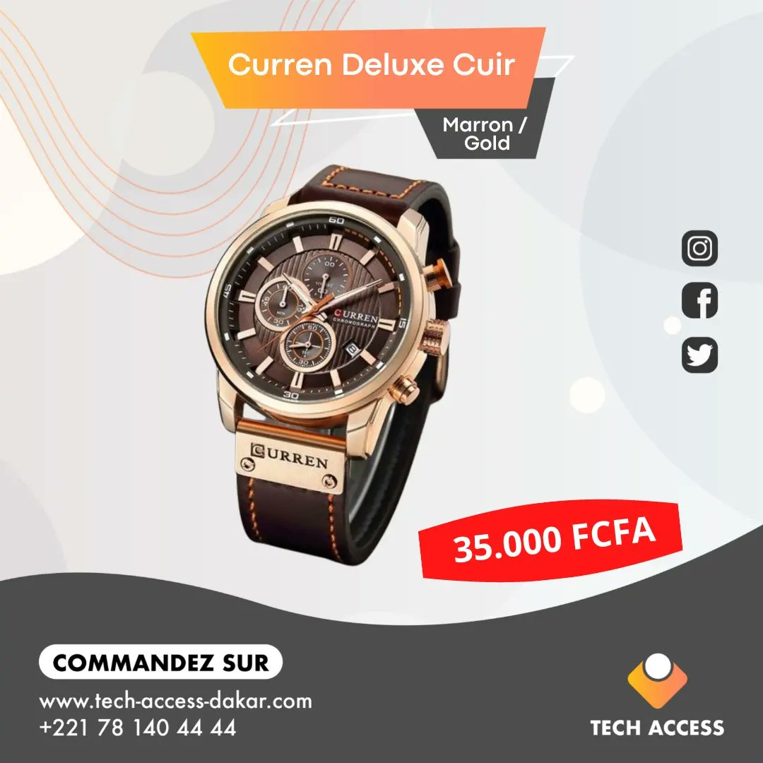 tech_access_dkr's tweet photo. Une sélection de montres pour hommes qui allient classe et élégance.
Différents modèles pour vous sublimer en toutes occasions.

Commandez directement sur le site Web ou contactez nous au 78140 44 44.

https://t.co/QDbqkD2C8i

##techaccess #dakar #senegal #accessoires https://t.co/hrncz3LzAE
