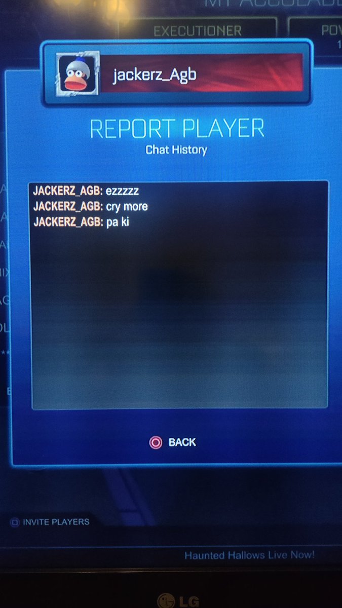 jamescocking94's tweet photo. @RocketLeague please ban this person I have been racially abused https://t.co/XdrKIp6y92