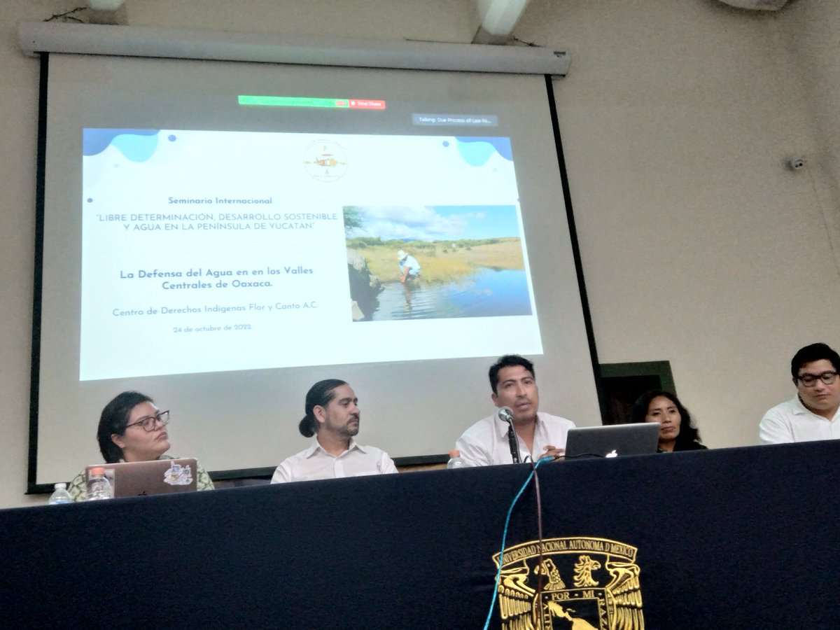 JosePabloAnto's tweet photo. Nadir Quiróz de @FloryCantoac comparte la experiencia de la #COPUDA sobre la lucha que han hecho para la defensa del acuífero para uso agricola, el Seminario Internacional de #LibreDeterminación convocado por @DPLF_info
En la moderación de la mesa @gallegosm_e https://t.co/irJFB6F9ny