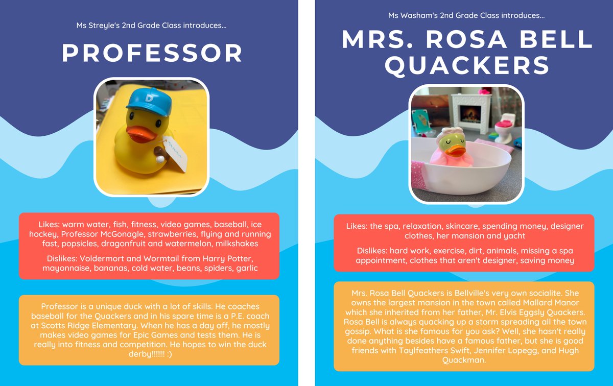 Meet the 2nd grade ducks!

2 hours left for the Beanboozled challenge - get your donations in by 8pm! 

getmovinfundhub.com/event-webpage/…