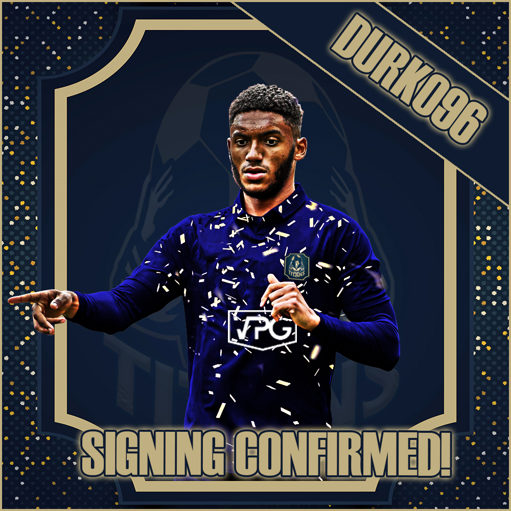 Signing on with his first season with The Titans is Durko96
A solid addition to a good back line