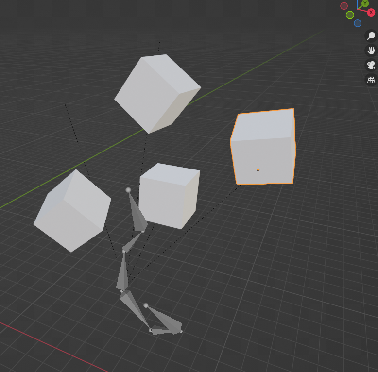 tuna_voxcel's tweet photo. ブレンダーでキャラクターを動かすの勉強中😓ムズイ

わけのわからない感じになっている😂
#3dcg ＃ブレンダー　#art ＃デザイン https://t.co/nSwF7jVGhA