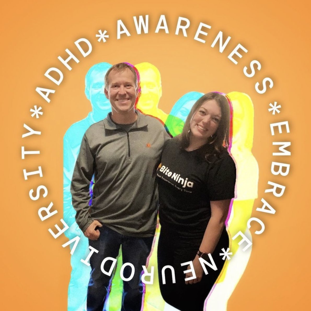 Did you know October is National ADHD Awareness Month? At Bite Ninja, we are honored to support and embrace neurodiversity in our workplace. Everybody thinks differently, and that is what helps make the world a beautiful, colorful, creative place! #ADHDawarenessmonth #biteninja