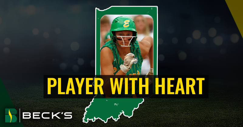 brownfield's tweet photo. @BecksHybrids congratulates this week's Player With Heart, Grace Kreischer for her commitment and passion on the field and beyond! To learn more listen to Grace's full interview.