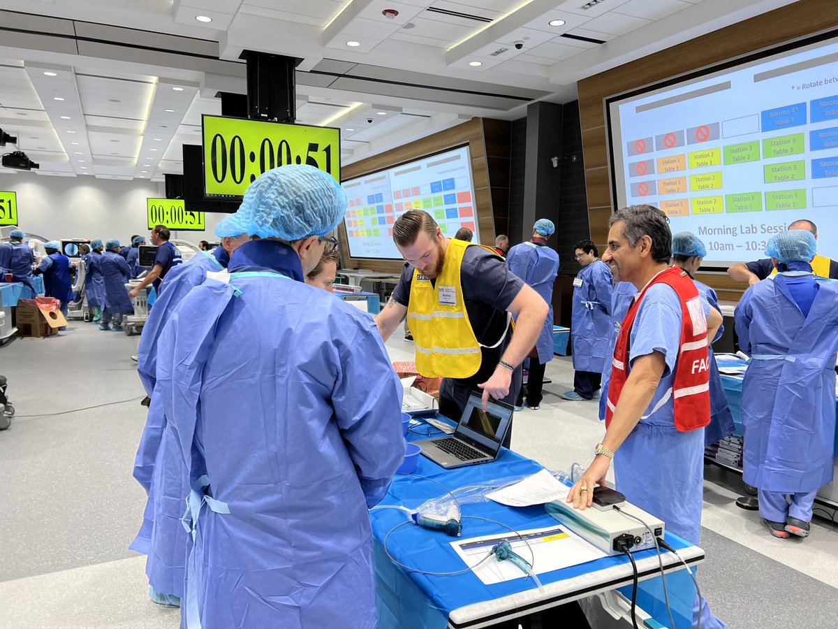 AmputationSuck's tweet photo. What a great hands on session today #cpvi #callvascular https://t.co/g31kYgS5gO