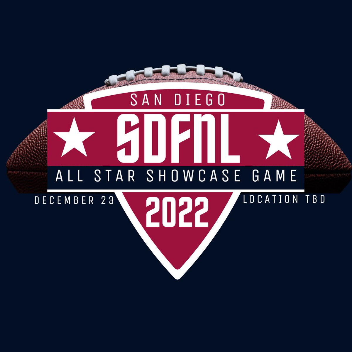 Thank you for the invitation to the SDFNL All Star Showcase Game! I can't wait to show my skills. @CoachJC3 @MBASports1 @TeamMakasi @SDPrepInsider @Daygofootball @SDFBRecruits @OHSEAGLESFB @eaglesohsfb @OHS_FB_Boosters