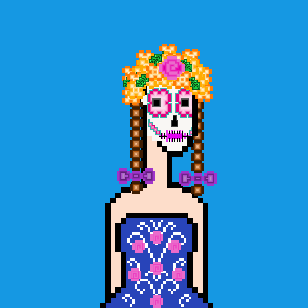crypto_catrina's tweet photo. Catrina-0000
¡Obtén la tuya ya!
Con objeto de la celebración del Día de Muertos nace #CryptoCatrina haciendo honor personaje: La Catrina.
#NFT #nftart #Cryptoart #digitalart #nftcollectors #NFTcollections #NFTcollectibles #NEARnft #pixelart
https://t.co/EJqmPg2F5T https://t.co/ZekmEJAVEN