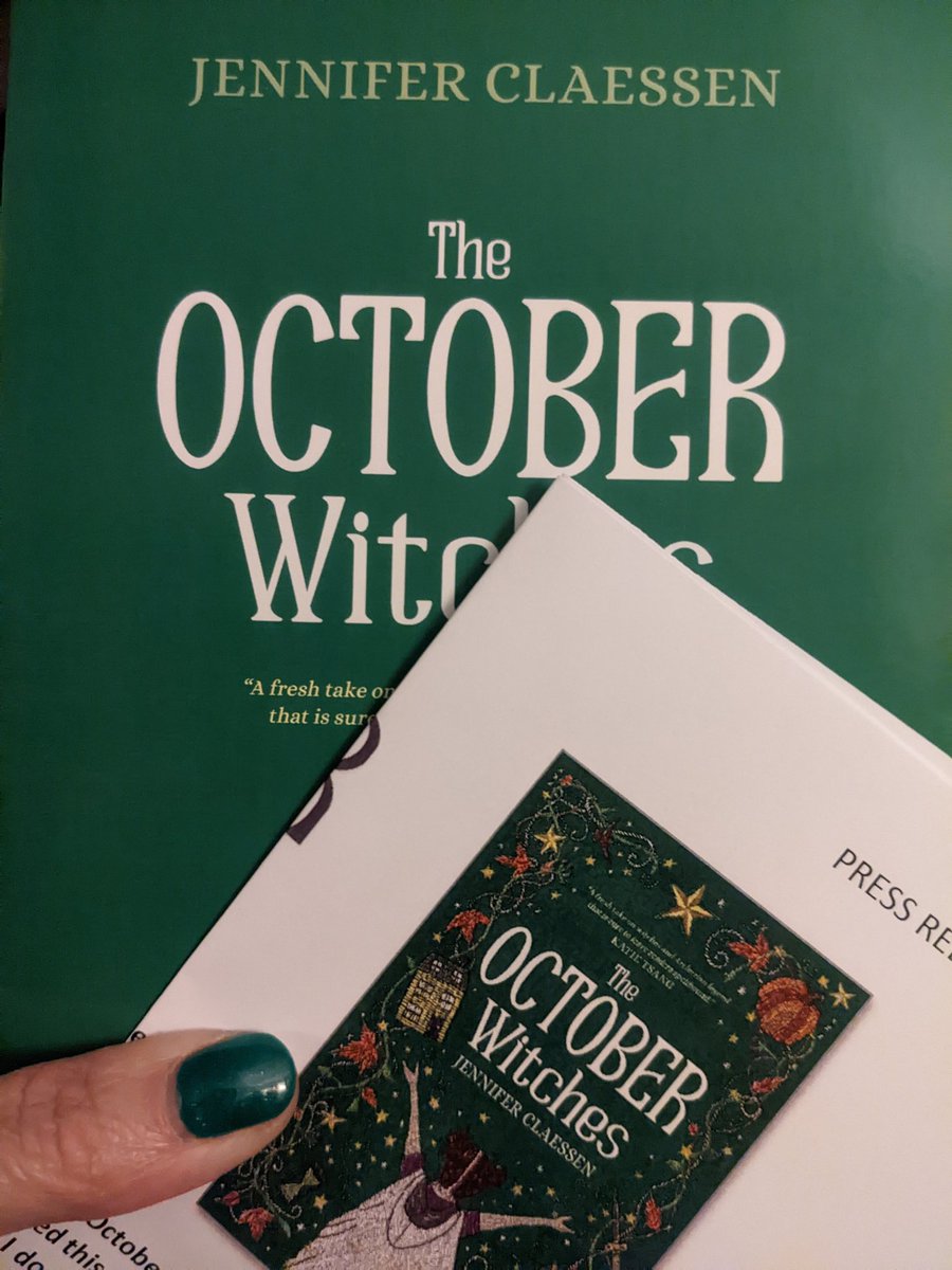 sarahpbroadley's tweet photo. There's no better book to read on the run up to Halloween than The October Witches, written by @Jclaessen_ and beautifully illustrated by @HeidiOliviaArt. Already out in the world, my review up soon @MyBookCorner. #OctoberPower @uclan_publishing #MG Thanks for the proof copy! https://t.co/f915H8v5VV