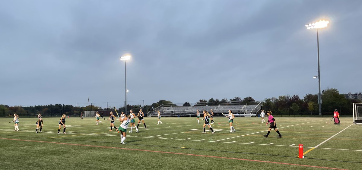 mcpsAD's tweet photo. Here we go! The 2nd ever MCPS 🏑 county championship game! @ChurchillFH &amp; @WWHSAthletics 
Thank you @pbhs_sports for hosting!
@MCPSAthletics https://t.co/0FXTvUYnx2